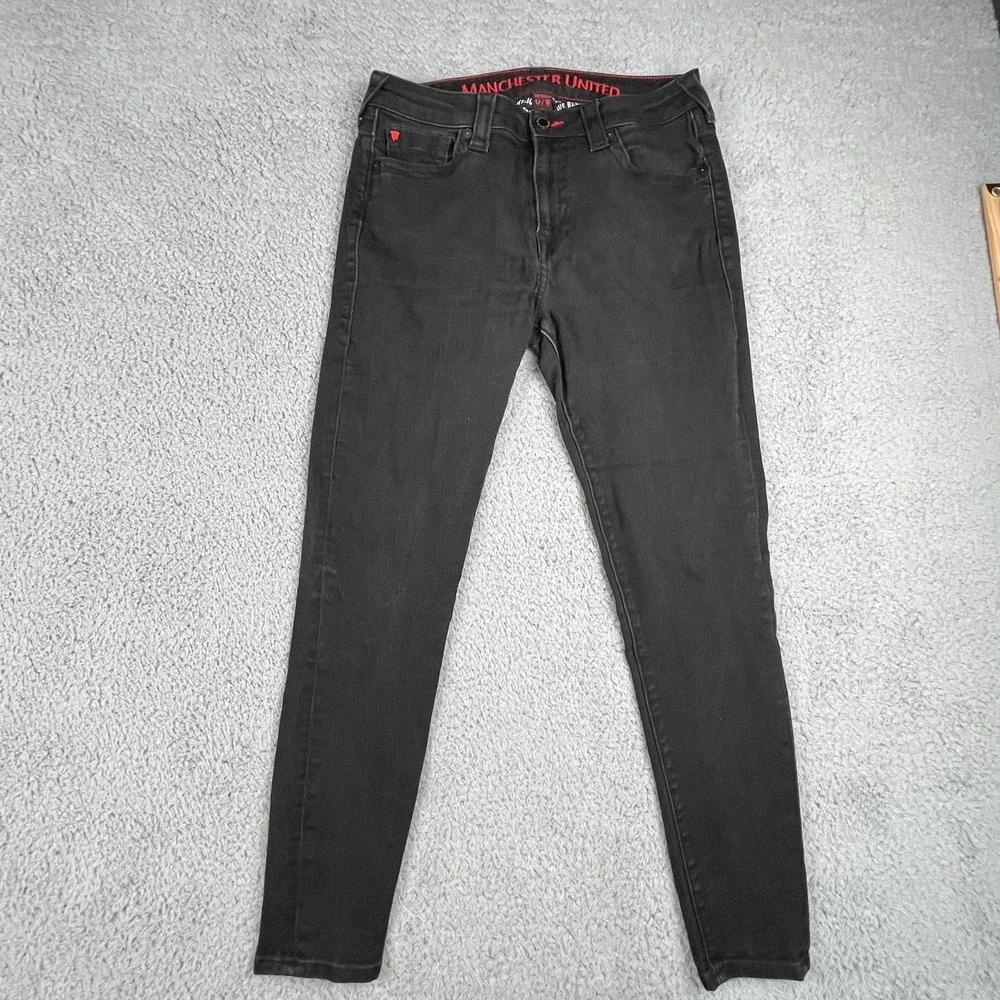 True Religion Jennie Skinny Jeans Womens 33 Manchester United Stretch Denim Pant
